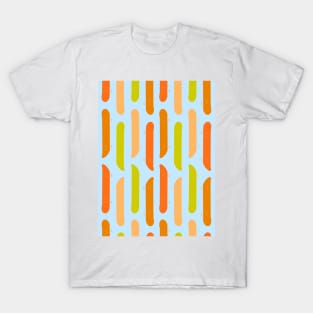 Colorful Skateboard Pattern T-Shirt